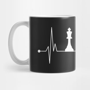 Heartbeat Chess Mug